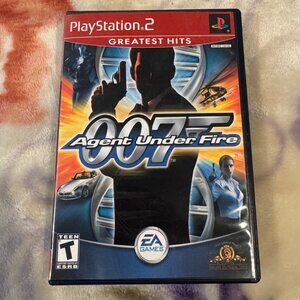 PS2 James Bond 007 Agent Under Fire PlayStation 2 GH + Reg Card - Complete CIB